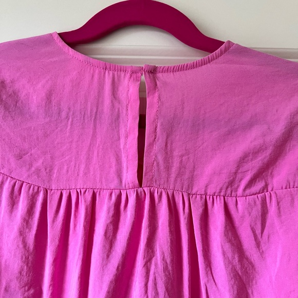 Zara. Size 8 (girls). Vibrant Barbie pink coloured dress. - Picture 4 of 7